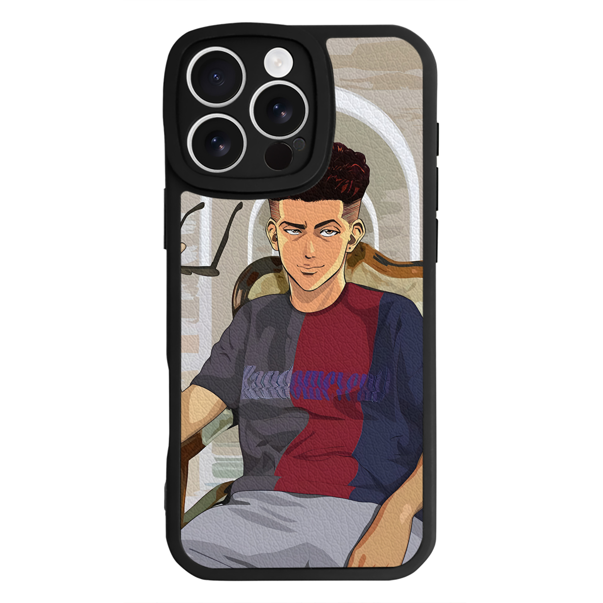 （画像用） SLAM DUNK／スラムダンク 【iPhone 16シリーズ対応】シリコンスマホケース（レザー調） 材質：シリコン